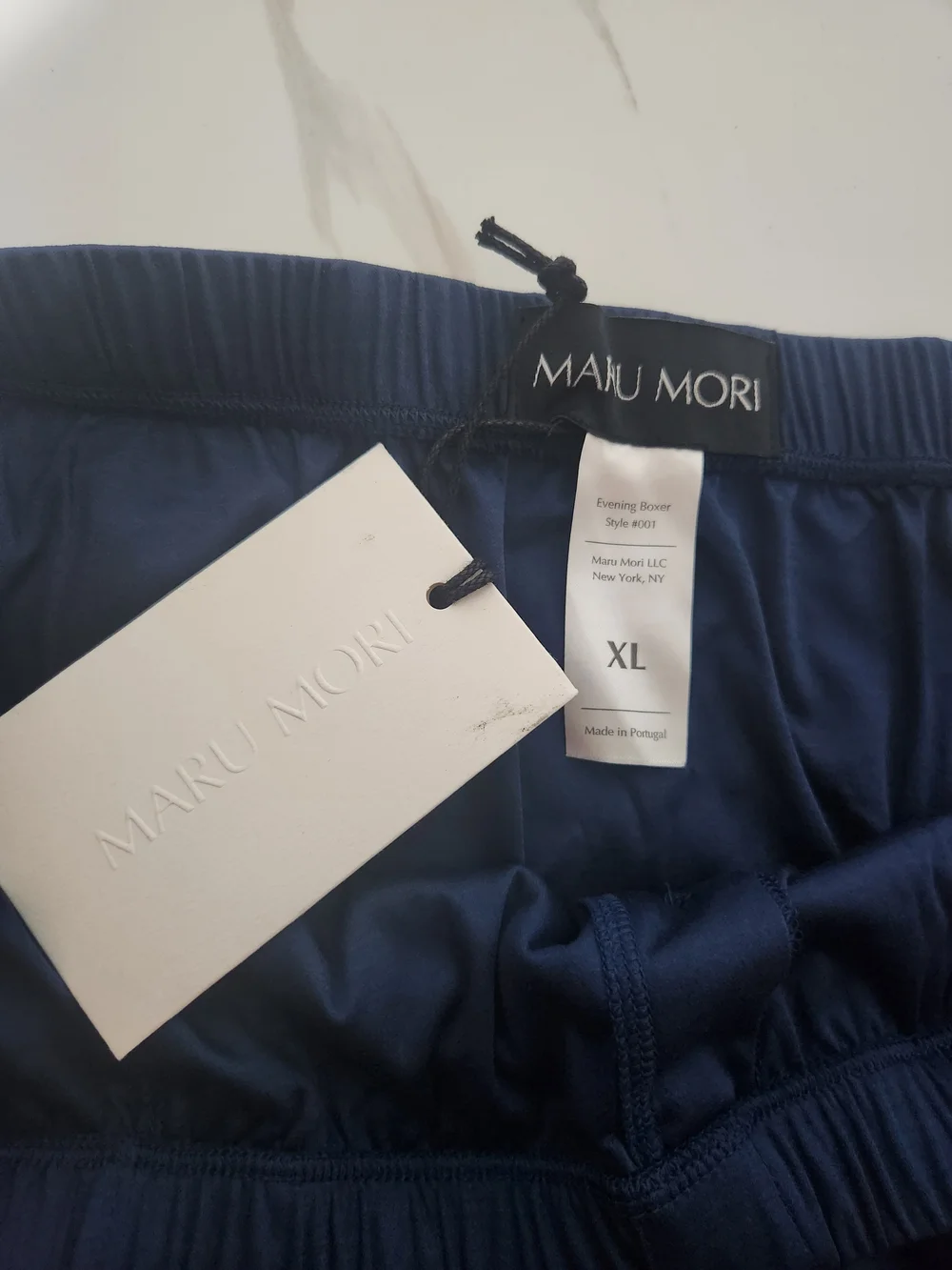Maru Mori Evening Boxer in Pageant Blue